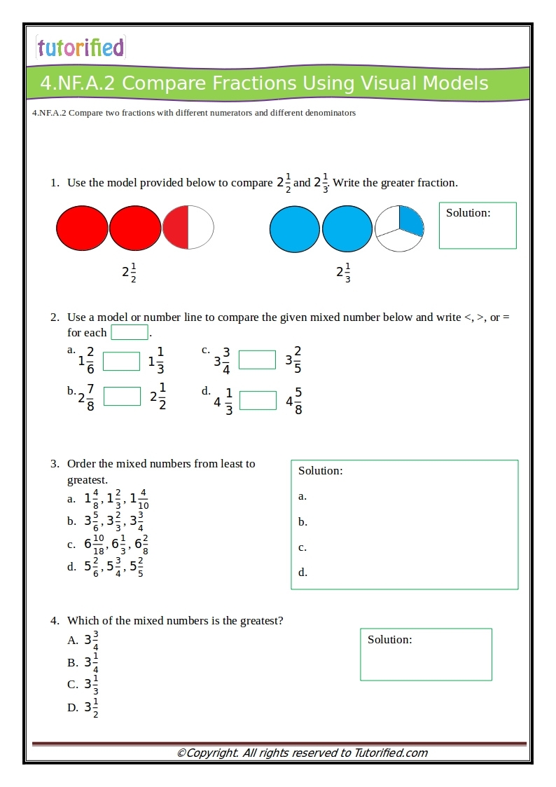 Common Core Math Worksheets Grade 4 Common Core Worksheets