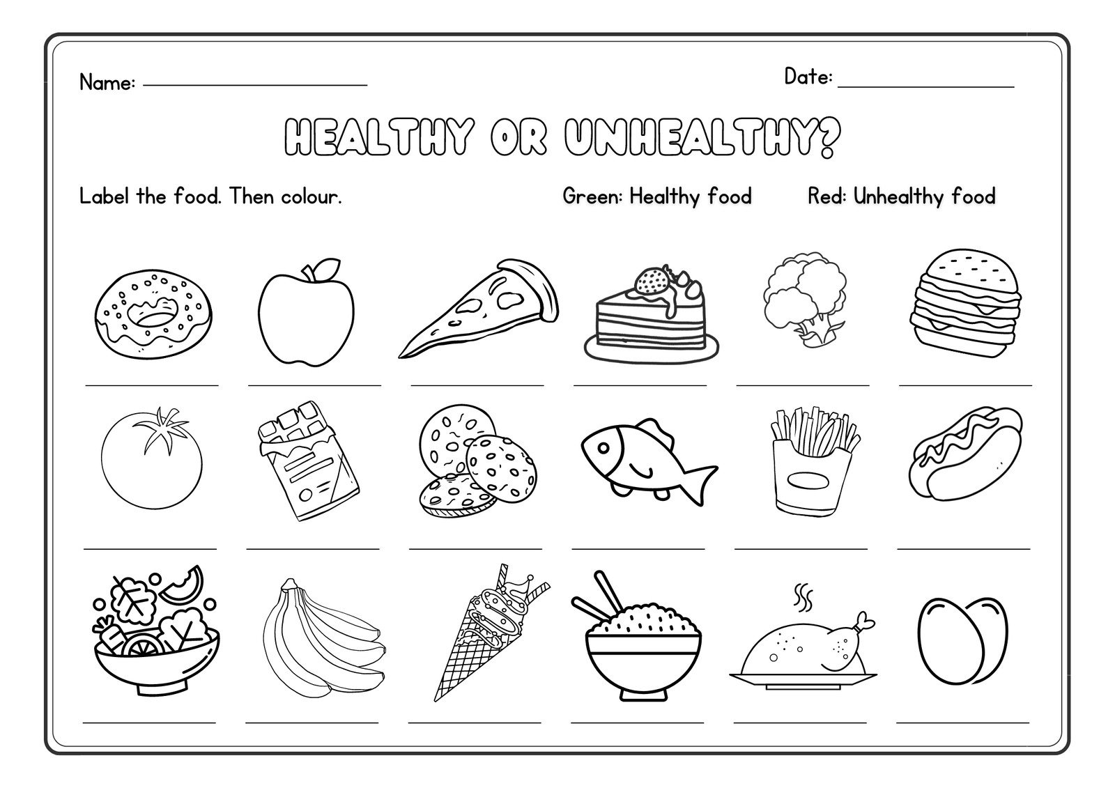 Fast Food Printable English ESL Vocabulary Worksheets EngWorksheets 