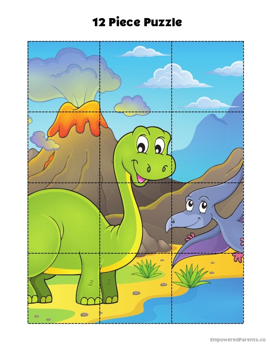 28 Printable Puzzles For Toddlers And Preschoolers PDF