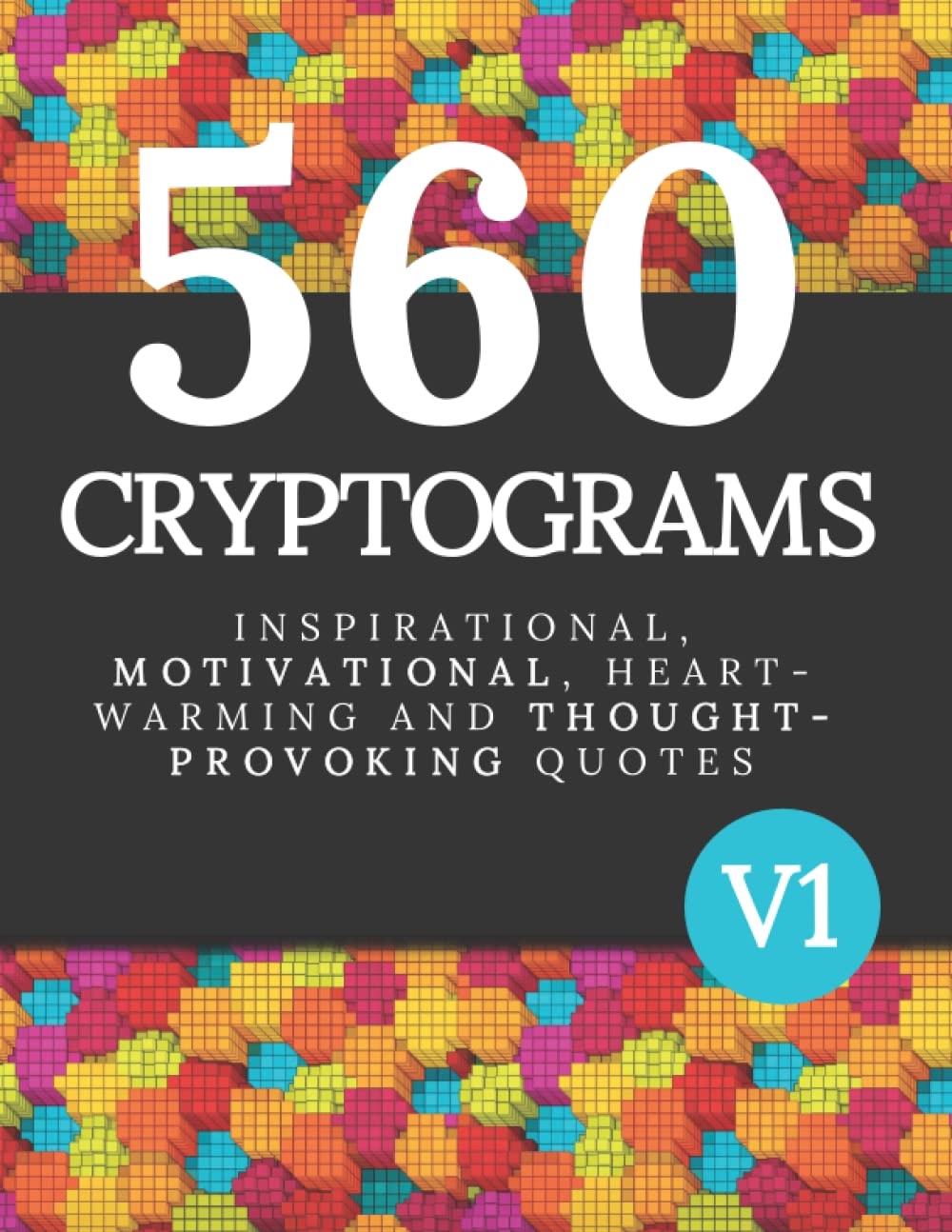 560 Cryptograms Large Print Puzzle Book For Adults Jamaica Ubuy
