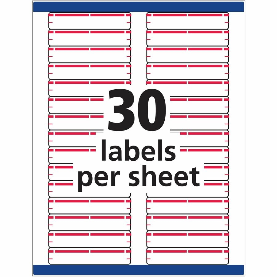 Avery TrueBlock File Folder Labels