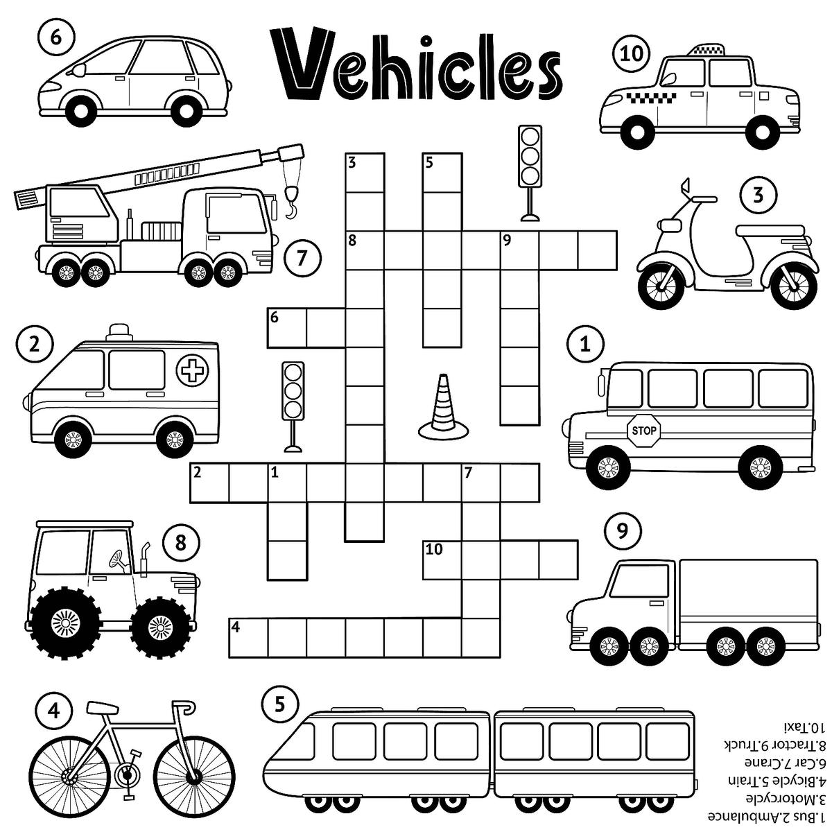 Crosswords For Hot Sale Kids Printable