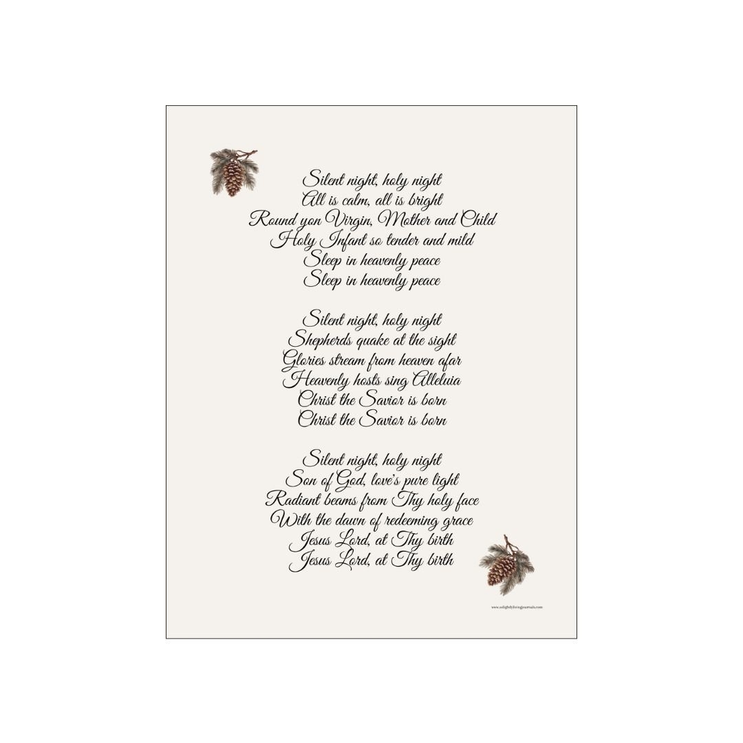 Free Printable Christmas Music Lyrics Free Printable Junk 