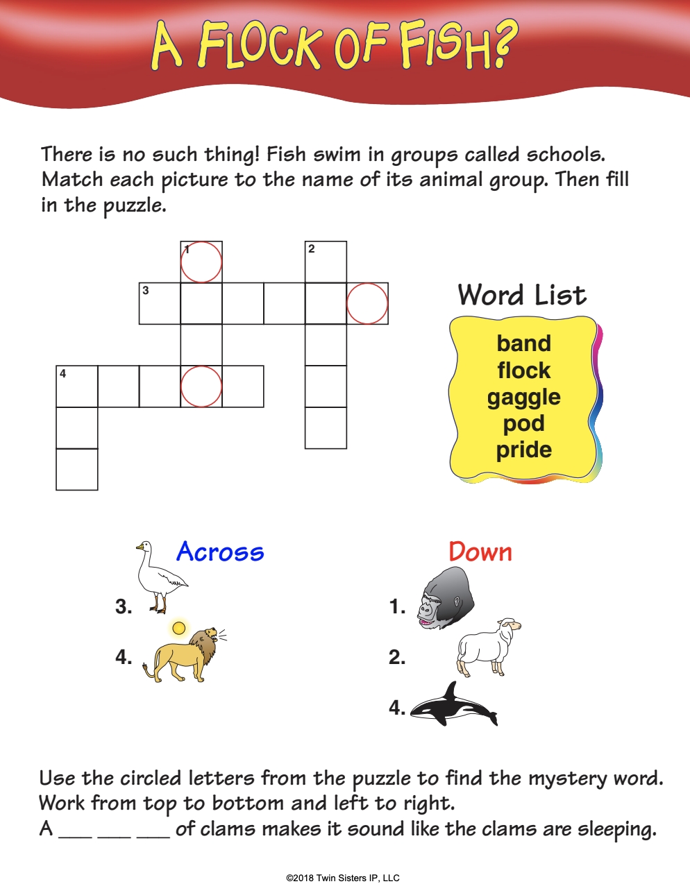 My First Crossword Puzzles Volume Activity Book By