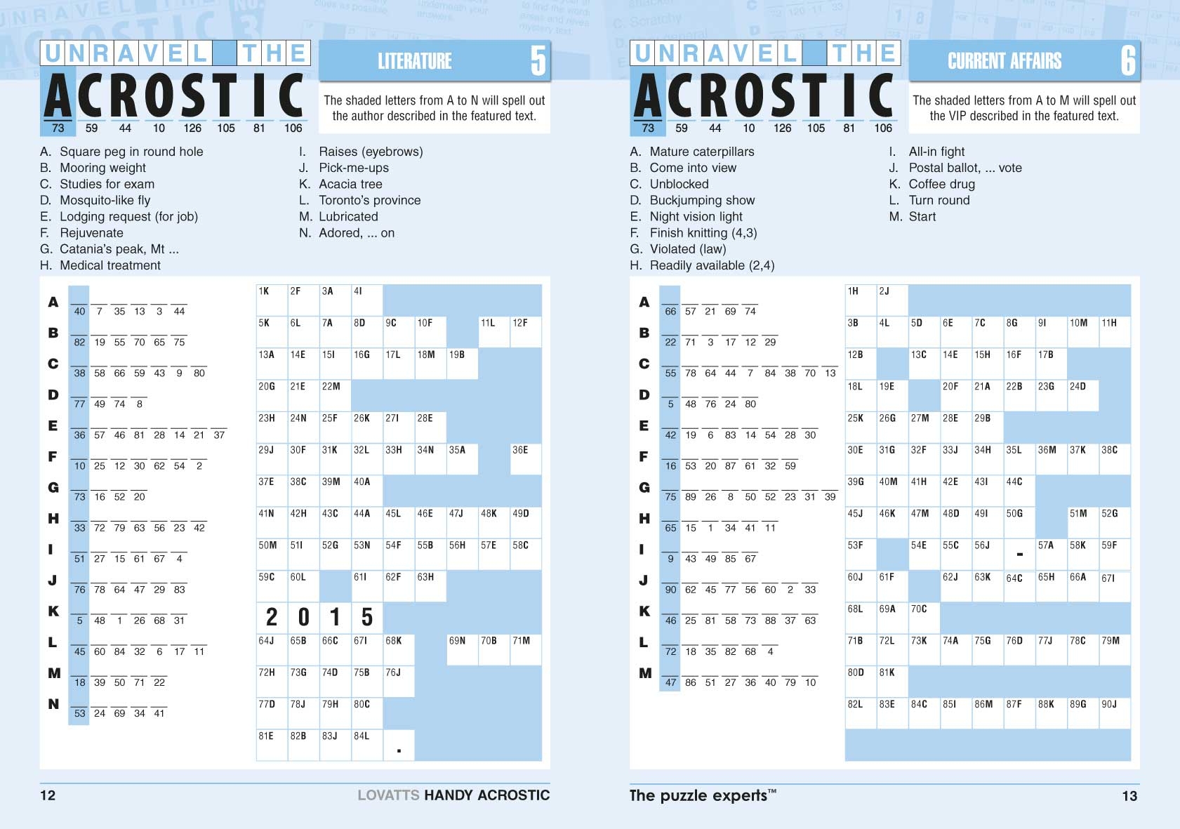 Printable Acrostic Puzzles Printable Design Resources