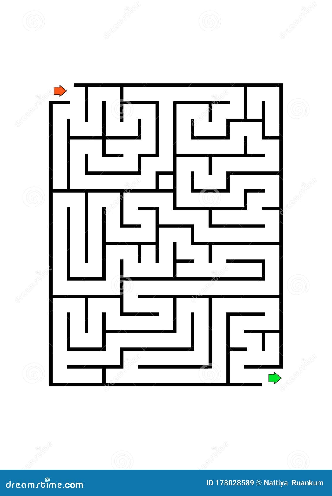 Printable Mazes For Kids Maze Games Worksheet For Children 