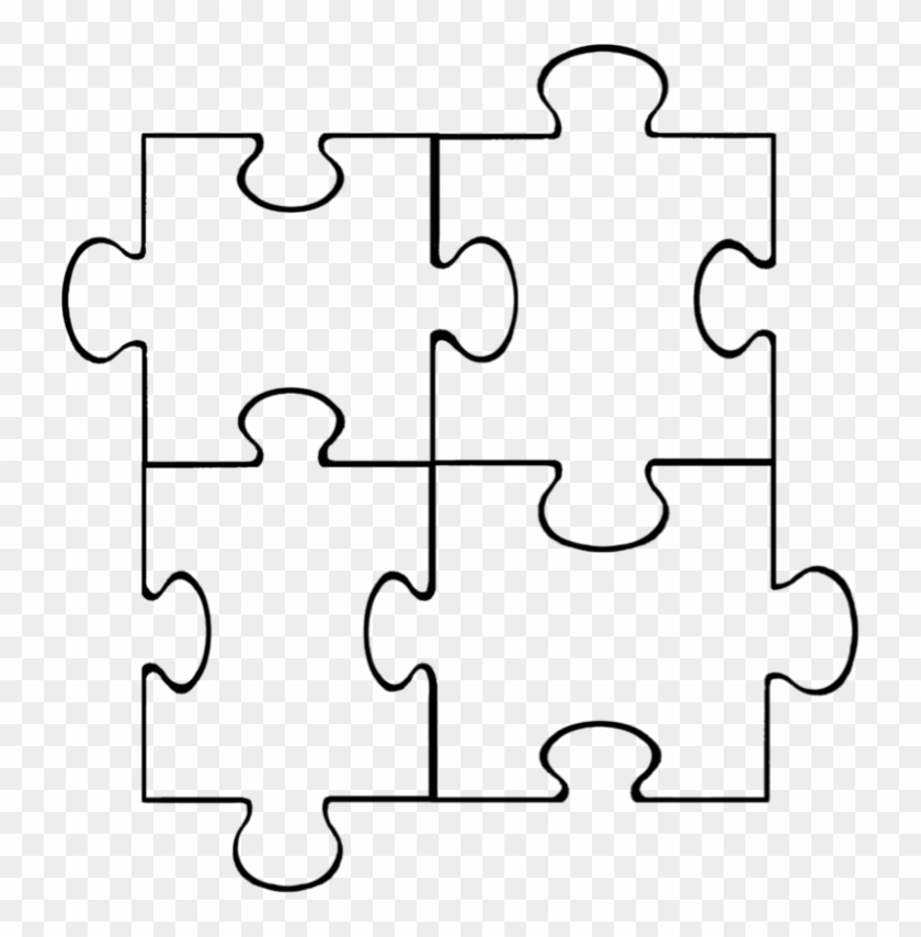 Wondrous Blank Puzzle Pieces Printable Template Goals4 Wondrous 