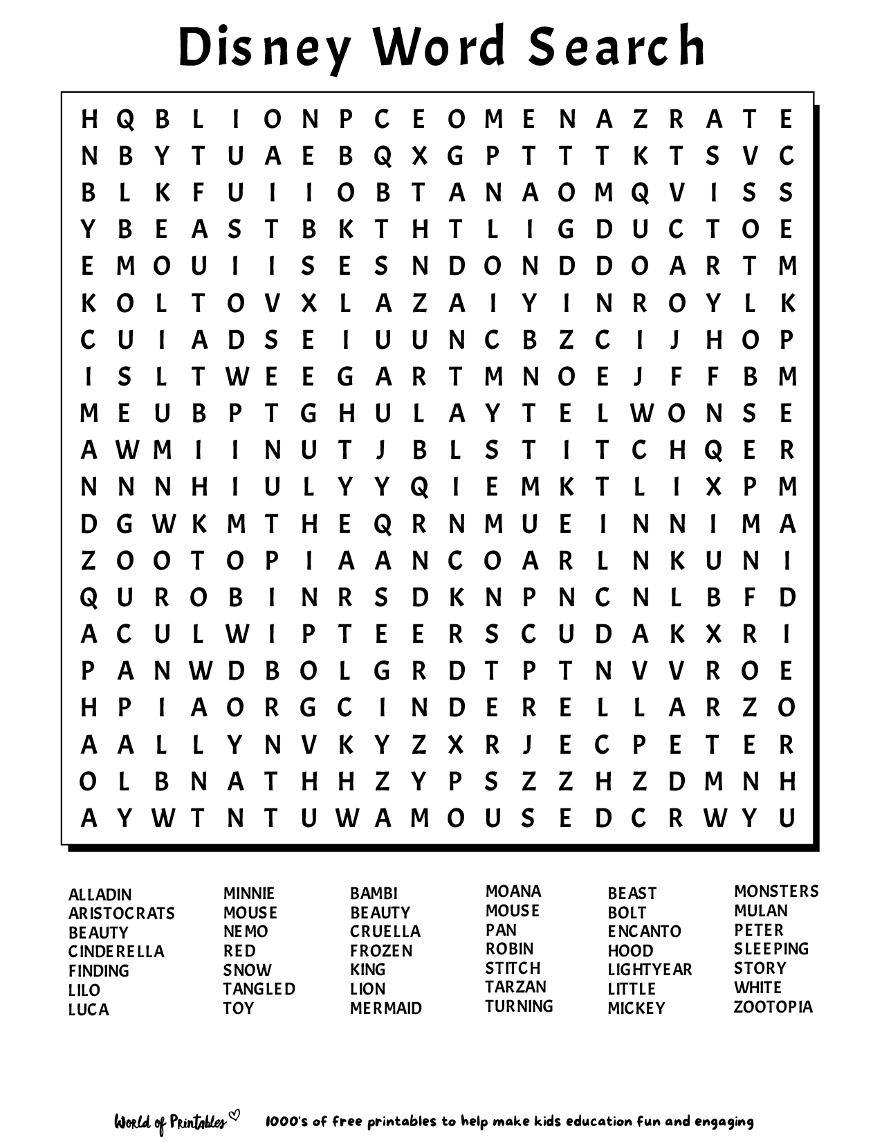Word Search Hot Sale Puzzles For Adults