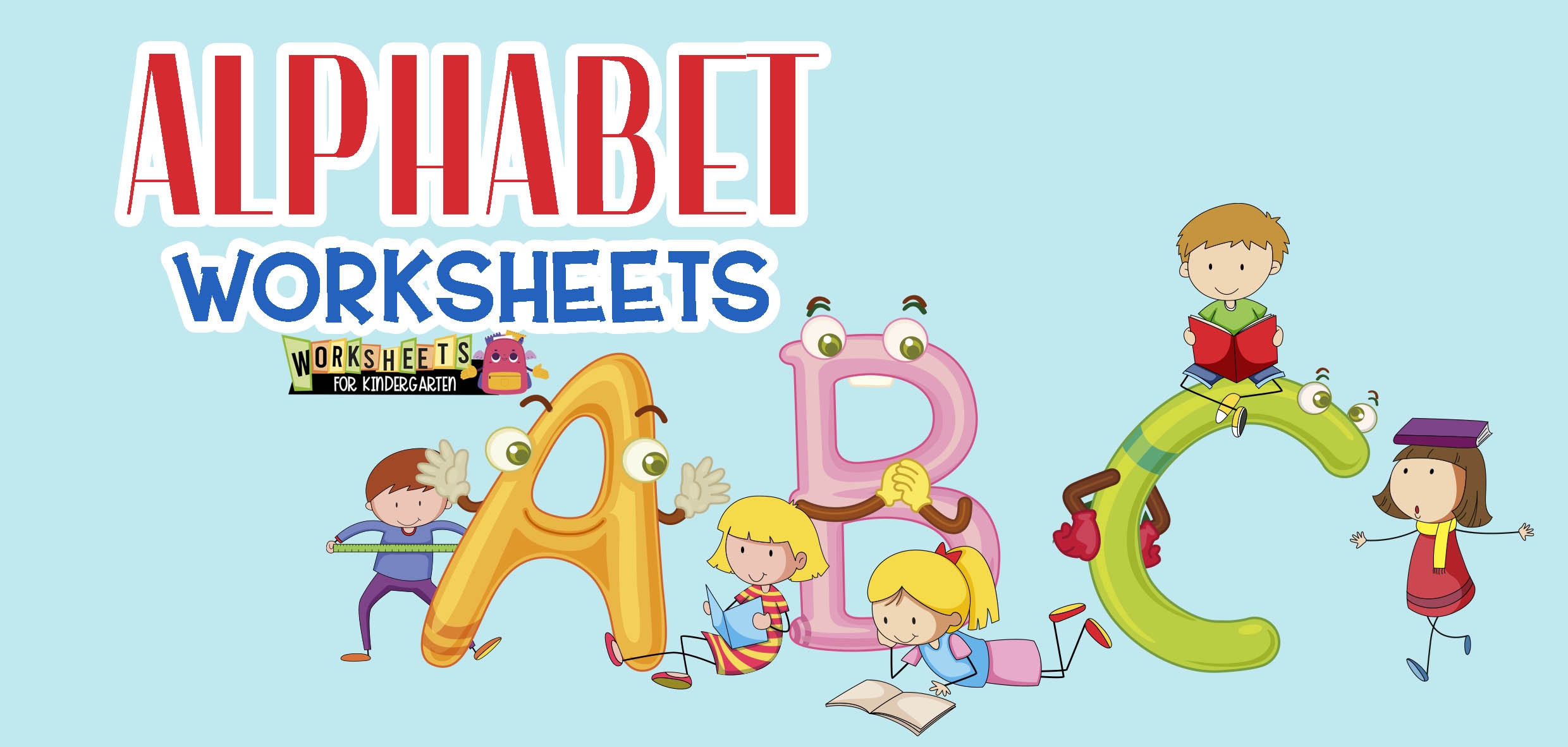 Alphabet Worksheets For Kindergarten PDF Free Download 