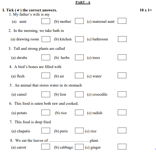 Class 3 Evs Chapter 3 Worksheet Class 3 Evs Week 10 W Vrogue co