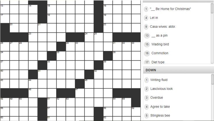 Daily Commuter Crossword Puzzle Worksheets Library