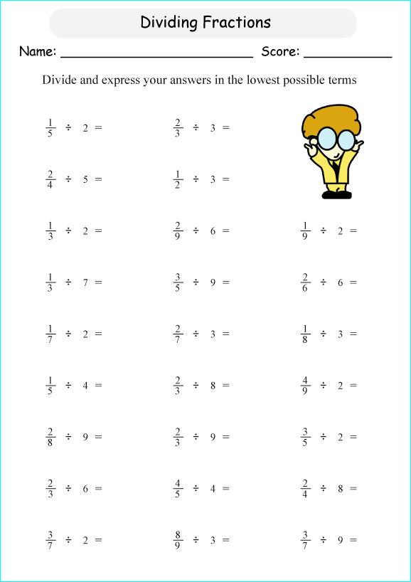 Division By One Digit Number