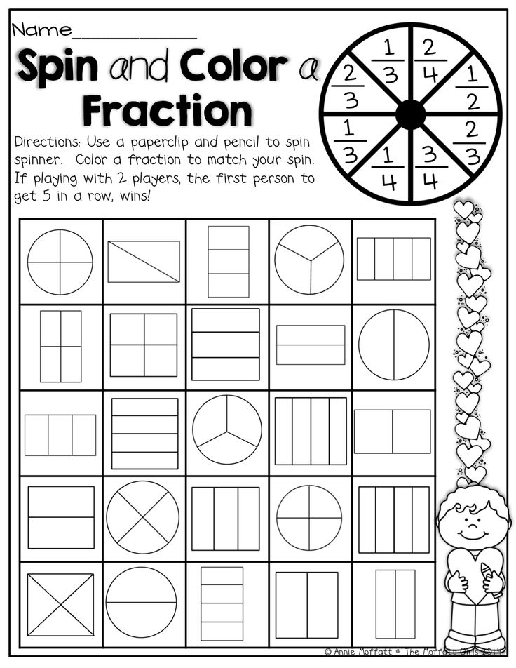 Fraction Practice Problems 3rd Grade