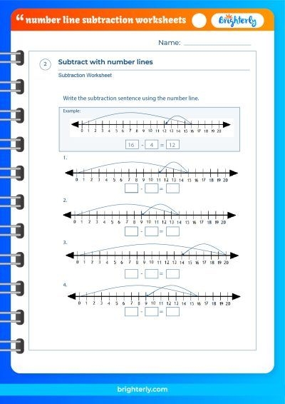 FREE Number Line Worksheets For Students PDFs Brighterly
