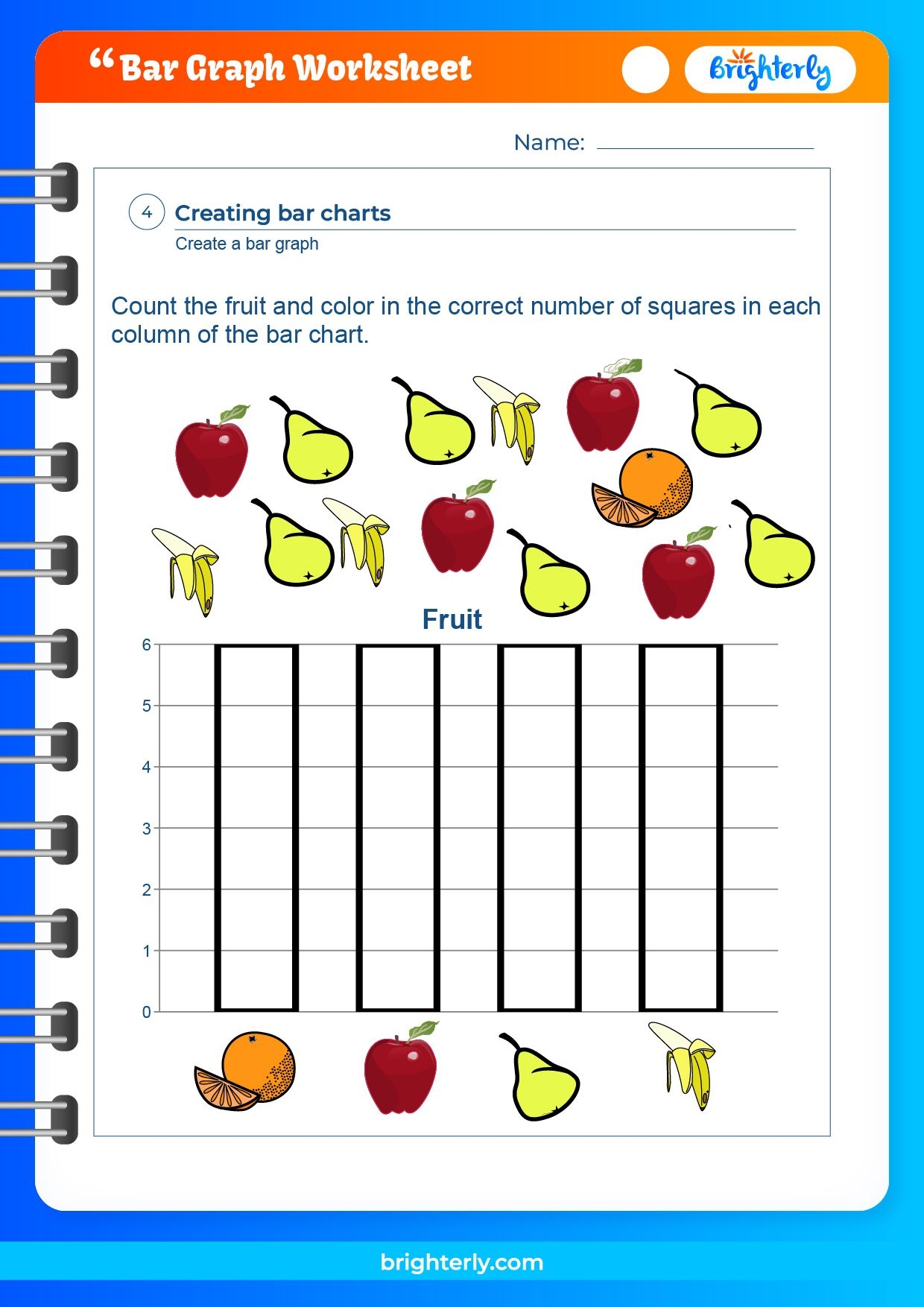 Free Printable Bar Graph Worksheets For Kids PDFs Brighterly