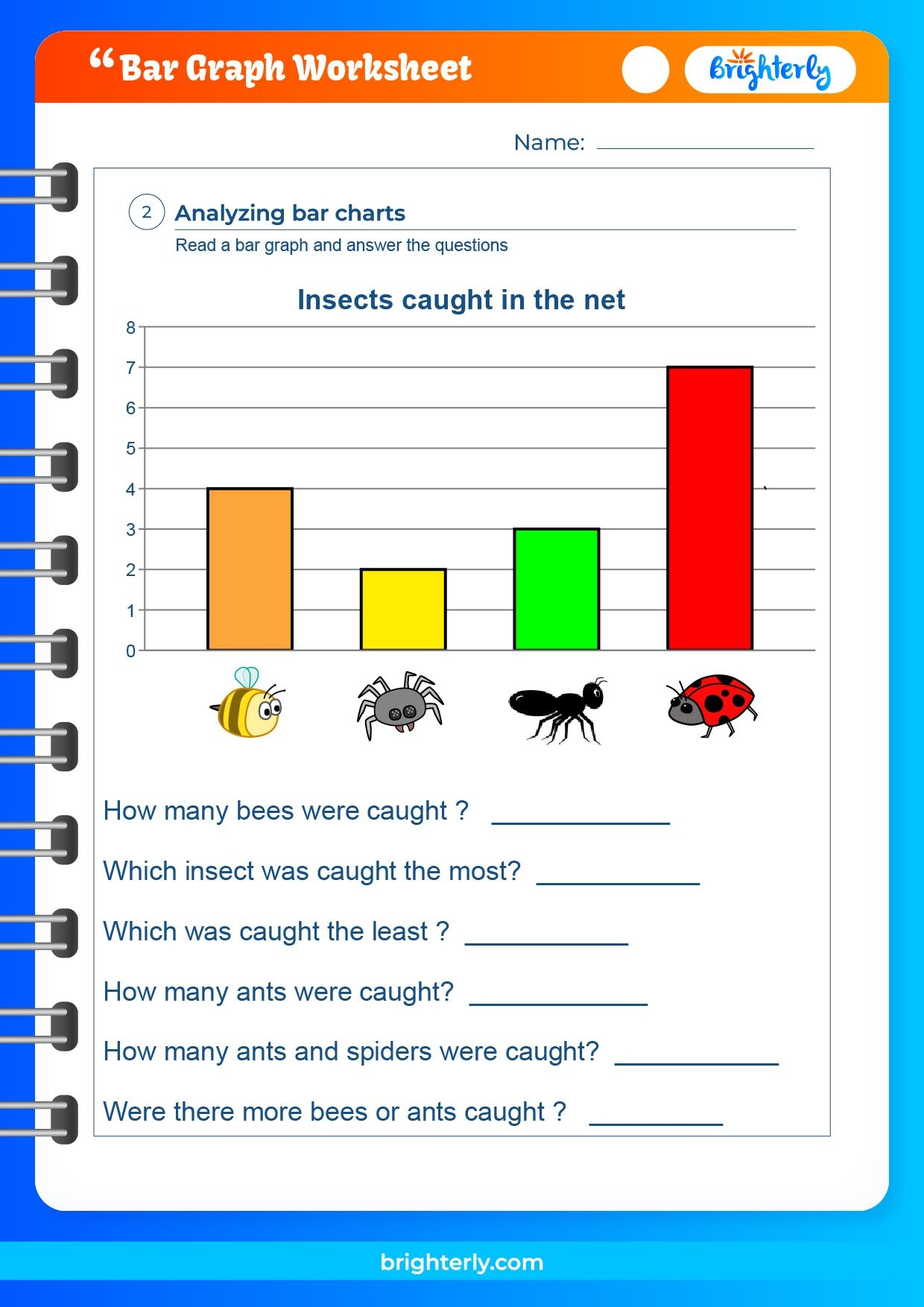 Free Printable Bar Graph Worksheets For Kids PDFs Brighterly