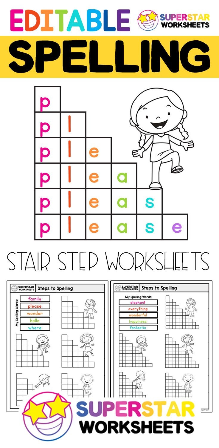 Free Printable Spelling Practice Worksheets Printable Worksheets