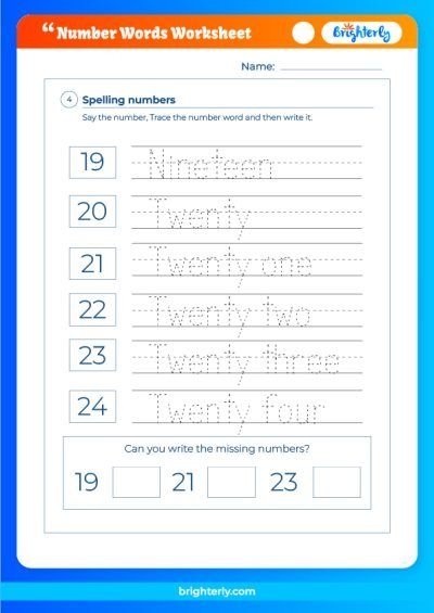 Free Writing Numbers Words Worksheet Download Free Writing Numbers 