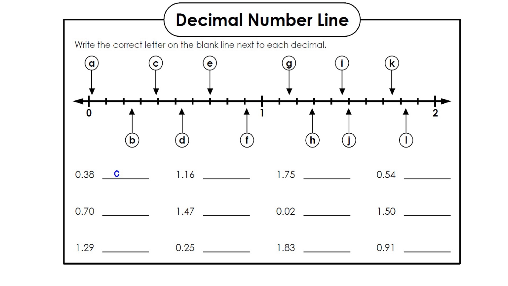 Fun Decimal Worksheets Activity Shelter