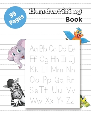 Handwriting Practice Book 99 Pages English Handwriting Practice Book 