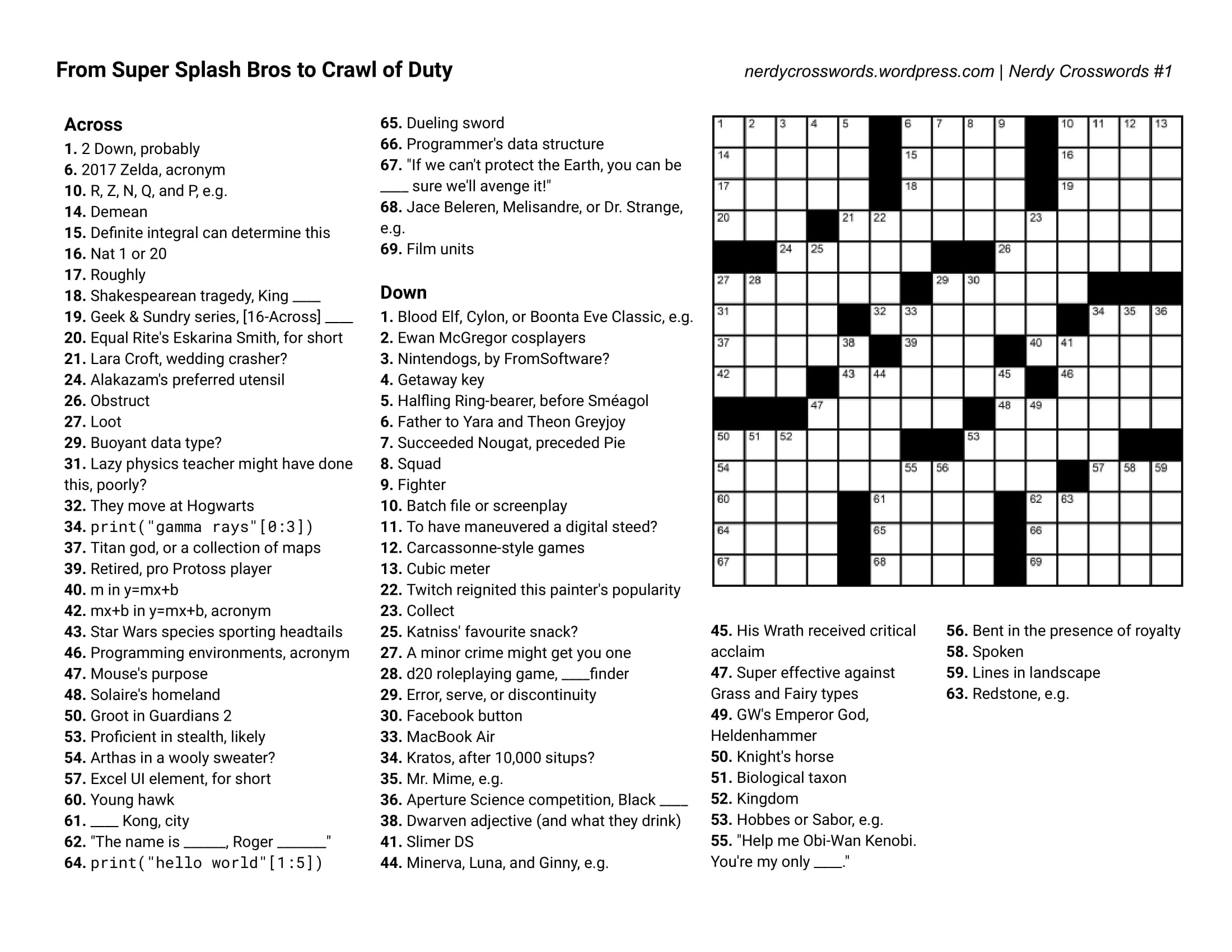 Indystar Crossword Puzzle Today Printable James Crossword Puzzles