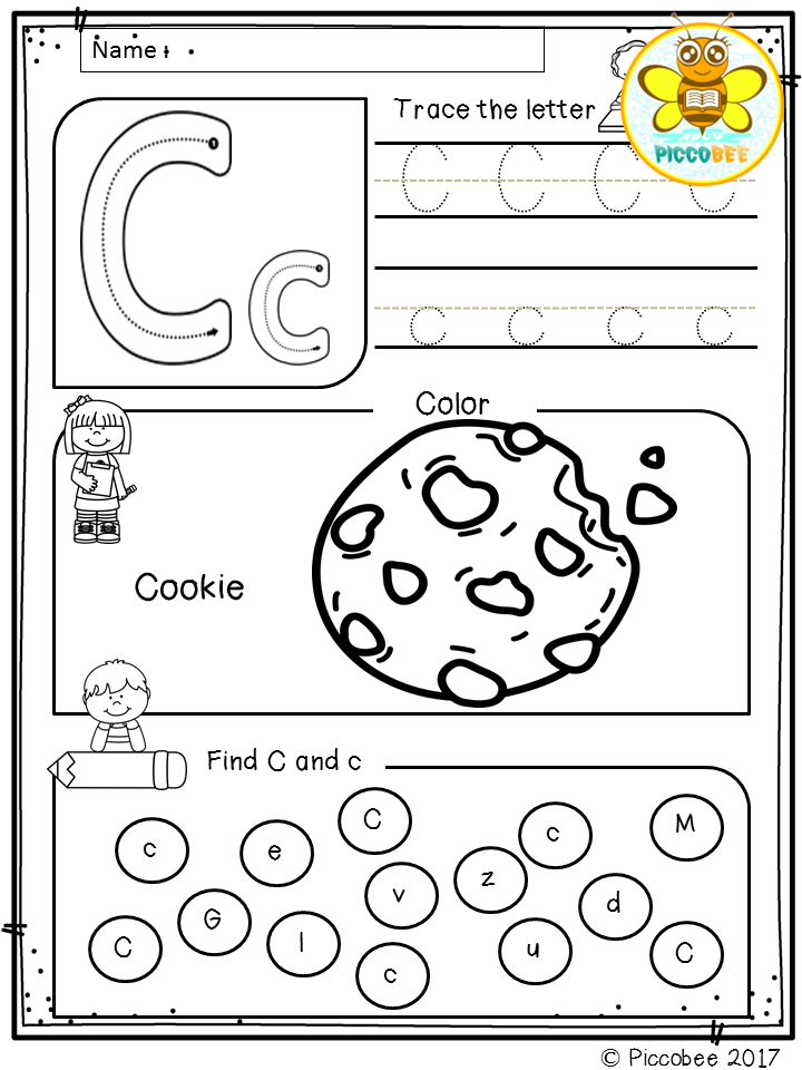 Letter C Worksheets Prek Askworksheet