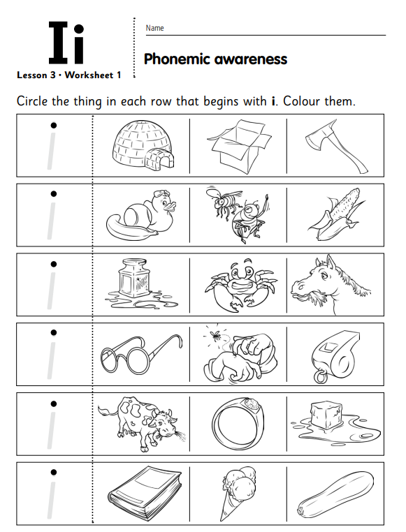 LKG English Worksheet PDF For Practice