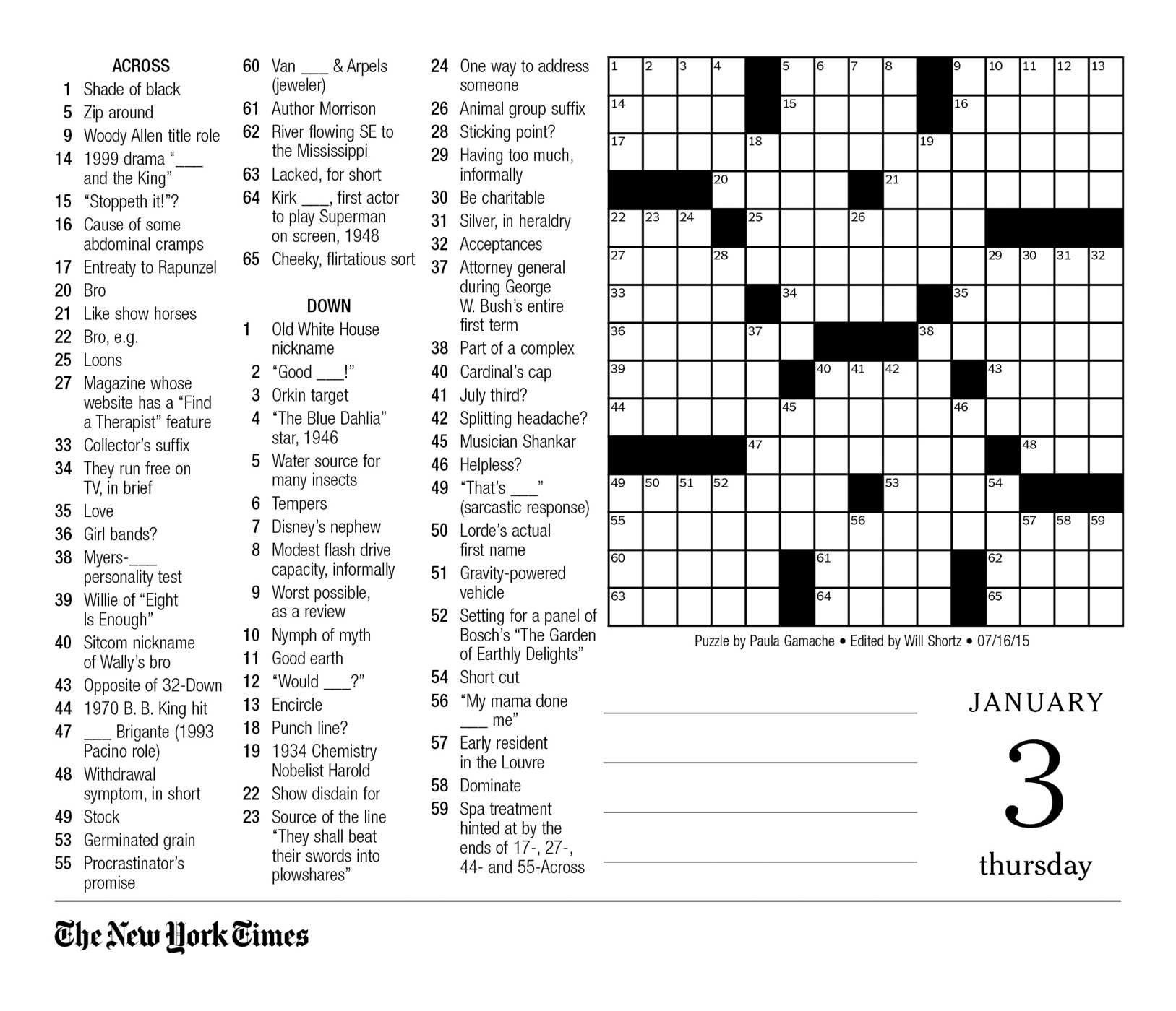 New York Times Crossword Printable Free Tuesday Printable Template 2021 