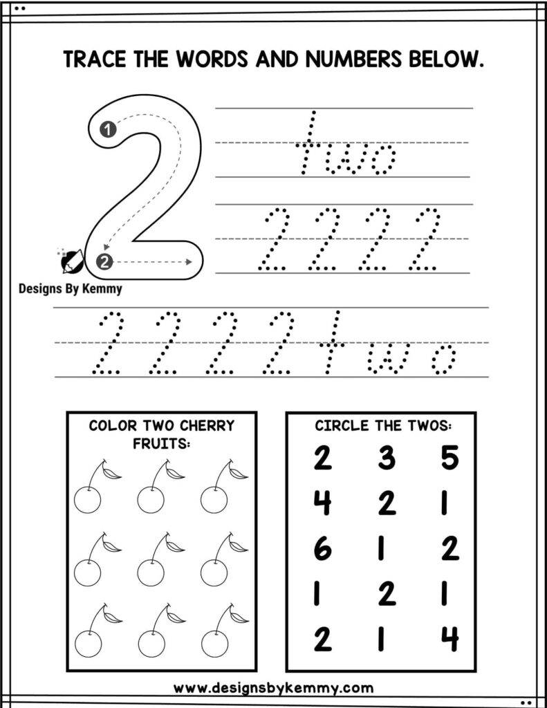 Number Tracing Worksheets 0 9 Kindergarten Worksheets 