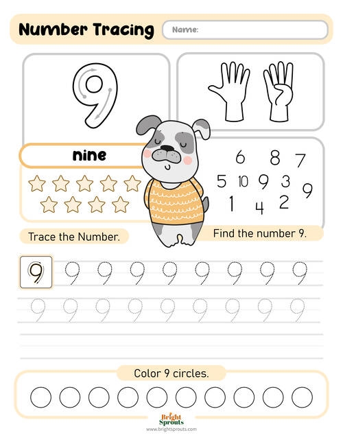 Number Tracing Worksheets 1 20 Free Printable 