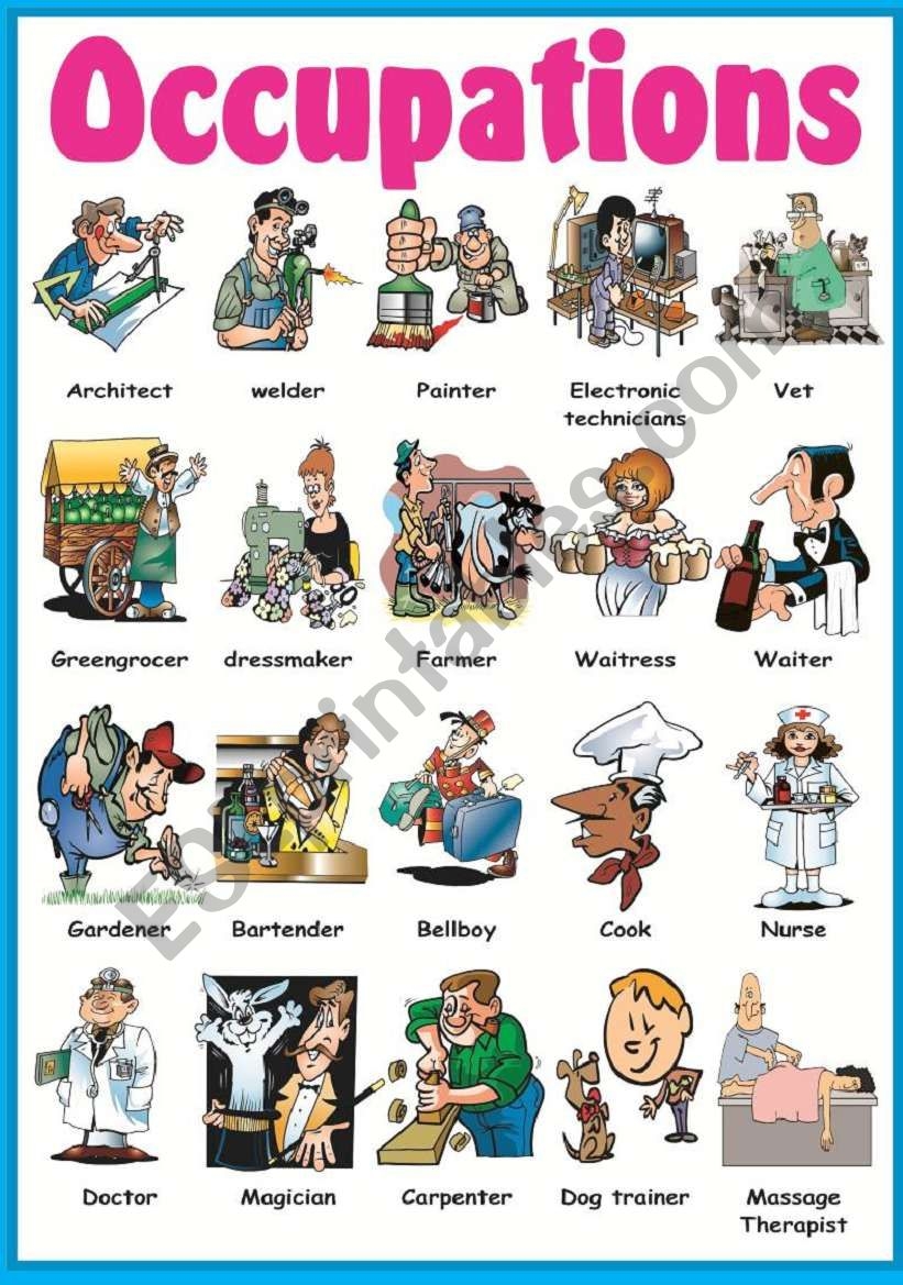 Occupation Worksheet