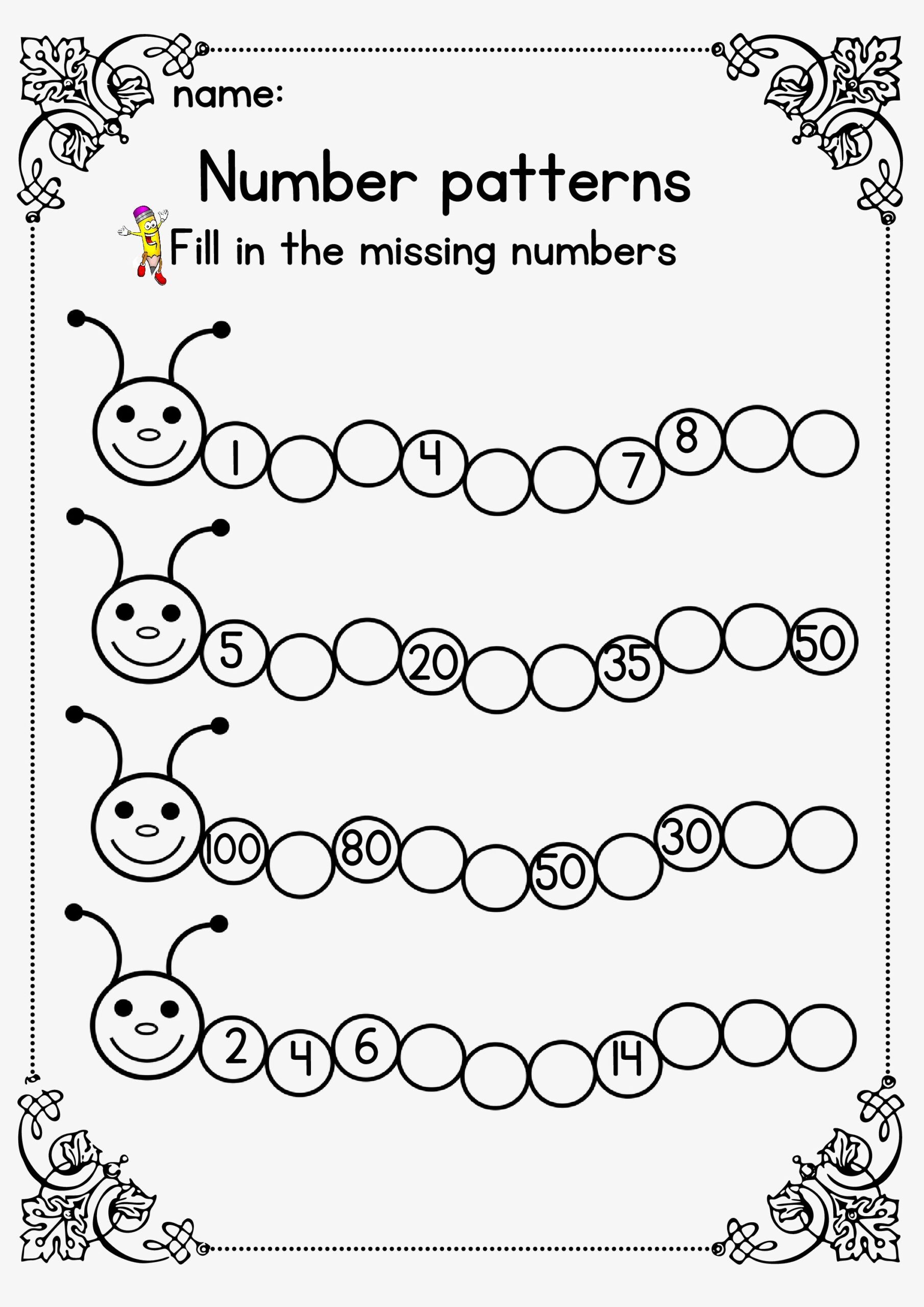 Pattern Sequence Worksheet Worksheets Library