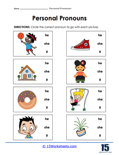 Possessive Pronouns Worksheets 15 Worksheets Worksheets Library