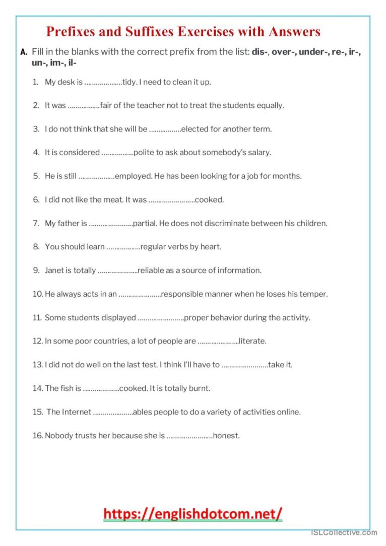 Prefix Suffix Worksheet Live Worksheets 60 OFF