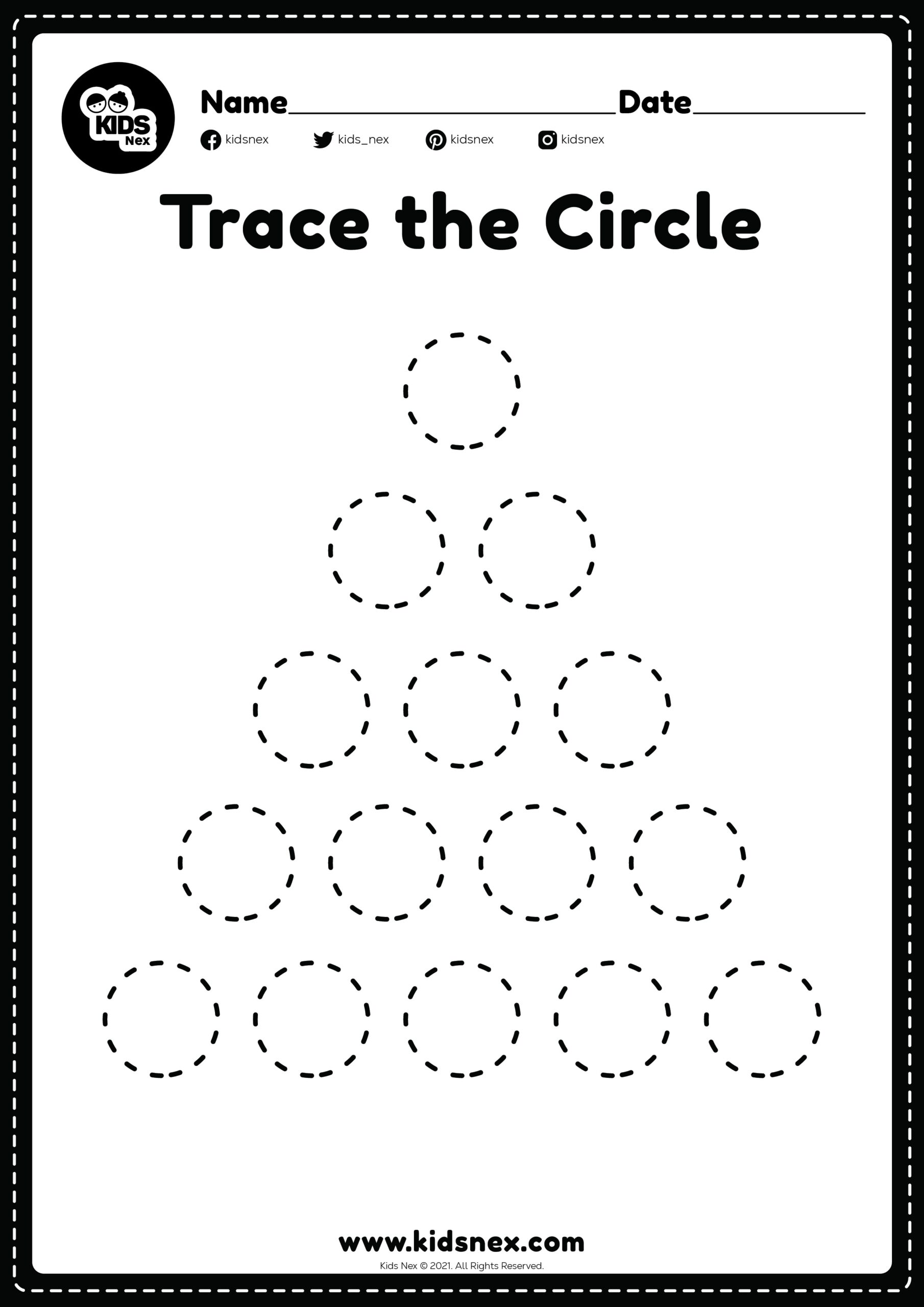 Printable Tracing Sheets For Kids Go images Web