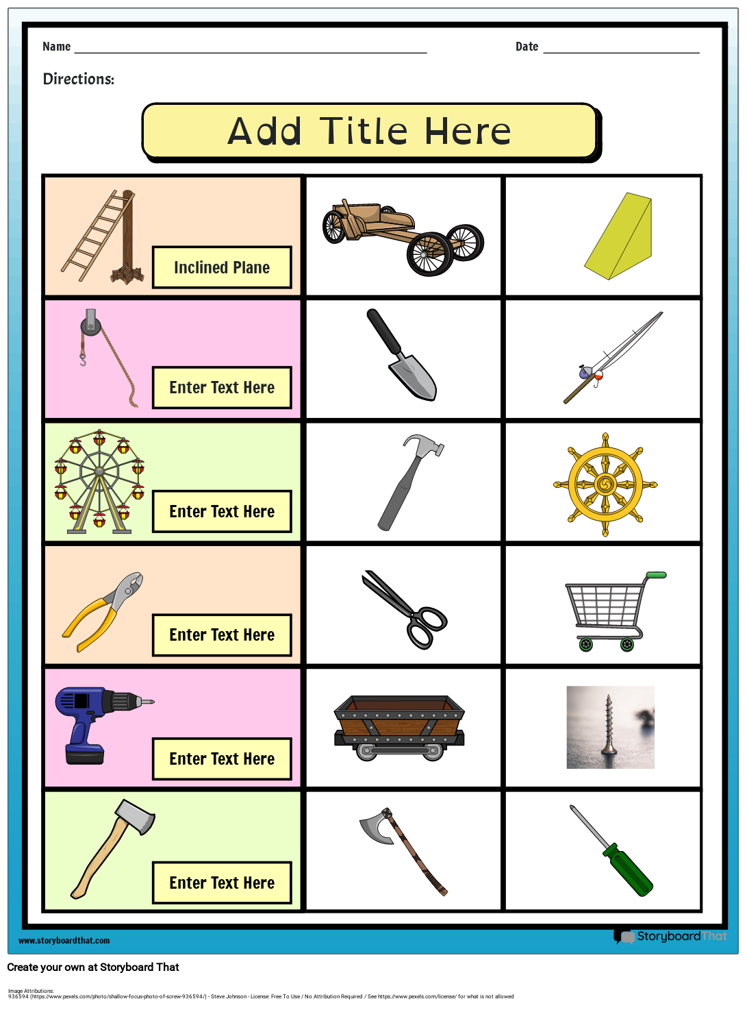 Simple Machines Matching Worksheet Worksheets Library