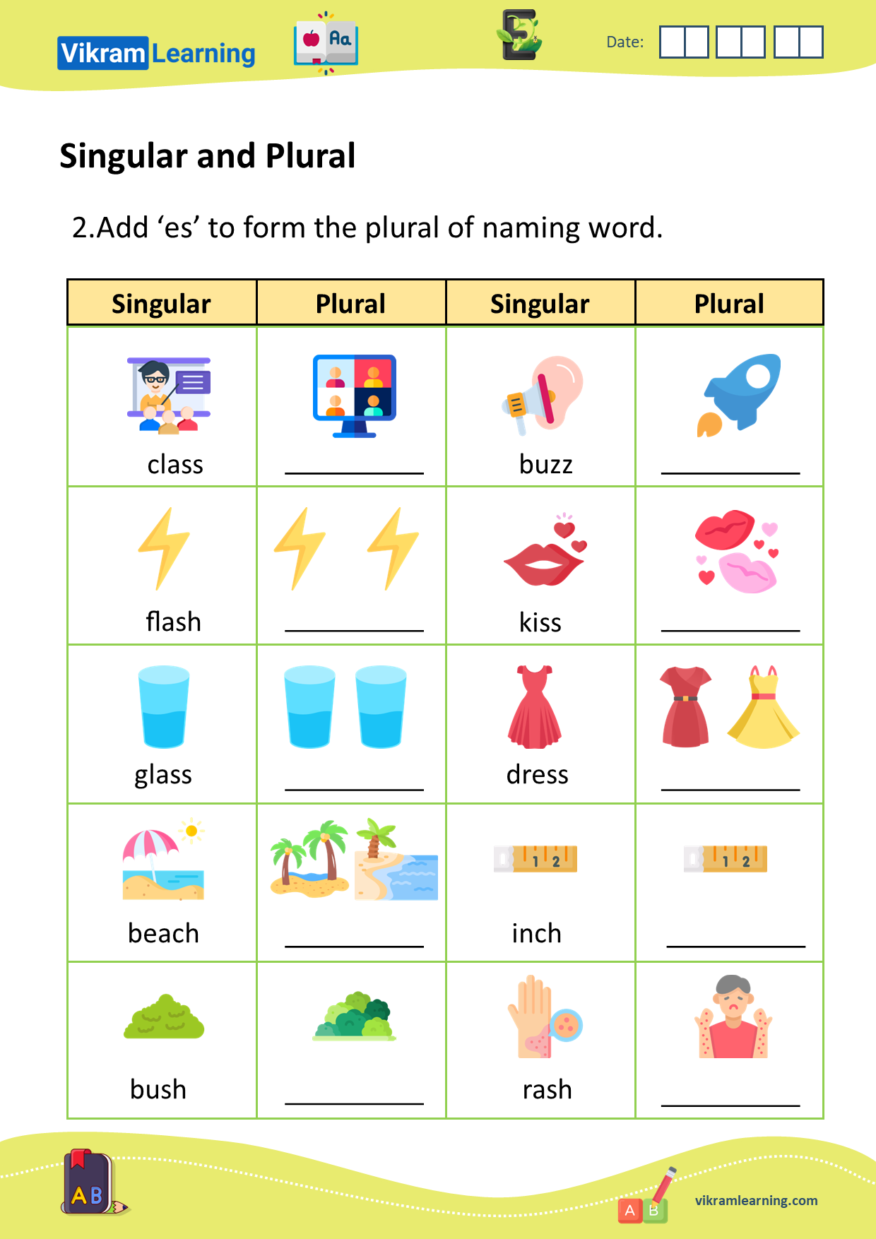Singular Plural Worksheet For Grade Singular Or Plural Worksheets Hot 