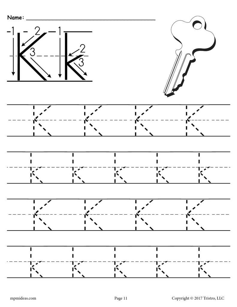 Tracing Letters Printable Free TracingLettersWorksheets