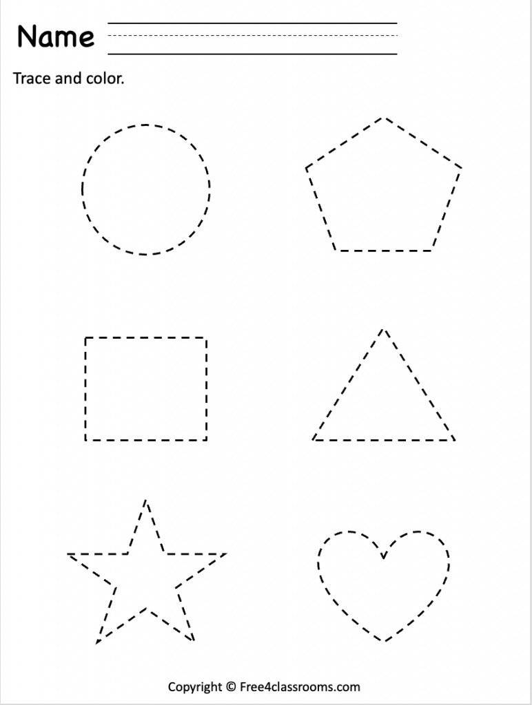 Tracing Shapes Tracing Shapes Shapes Preschool Shapes Vrogue co