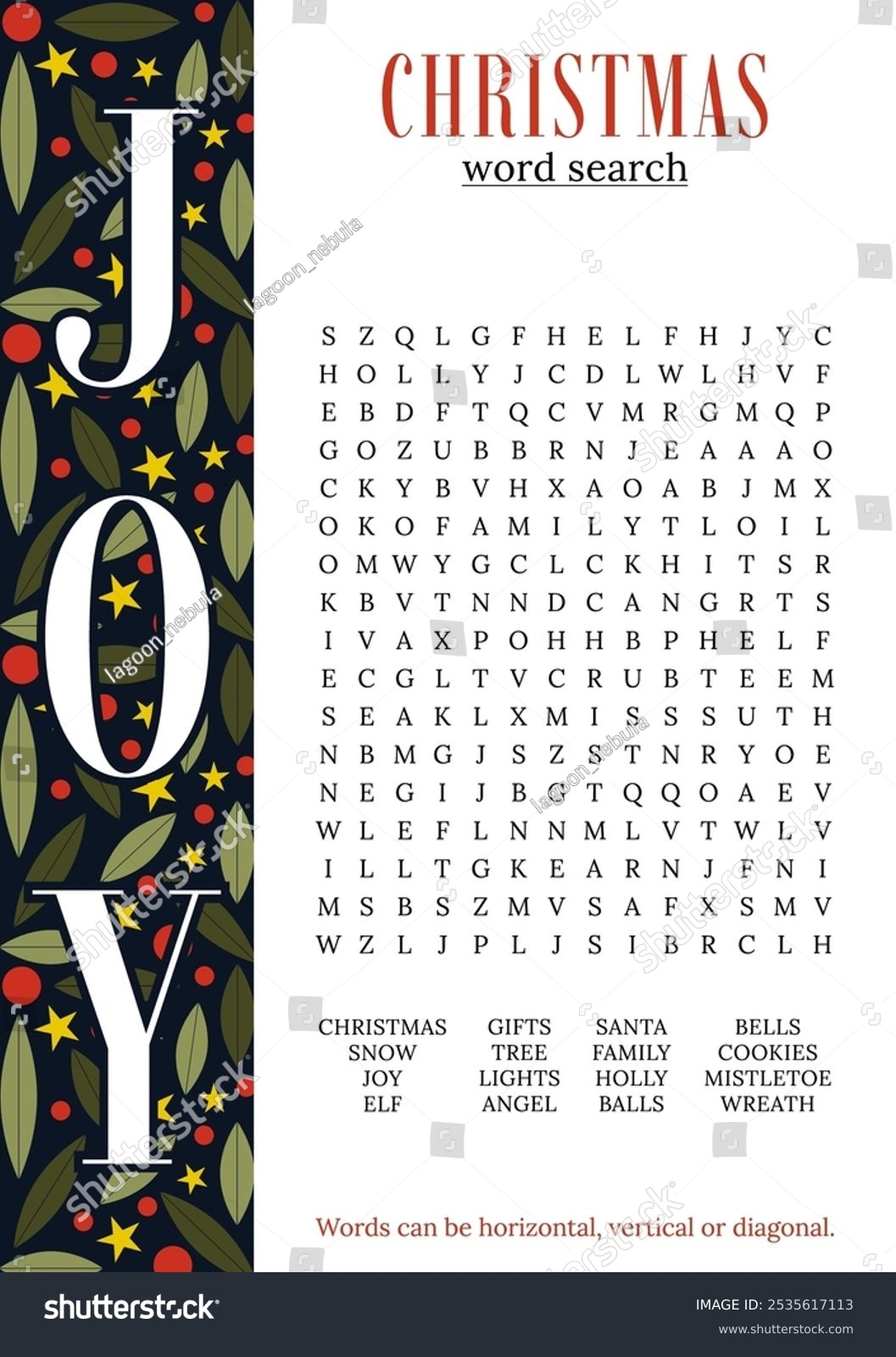 69 Christmas Word Search Printable Adults Royalty Free Images Stock Photos U0026 Pictures Shutterstock