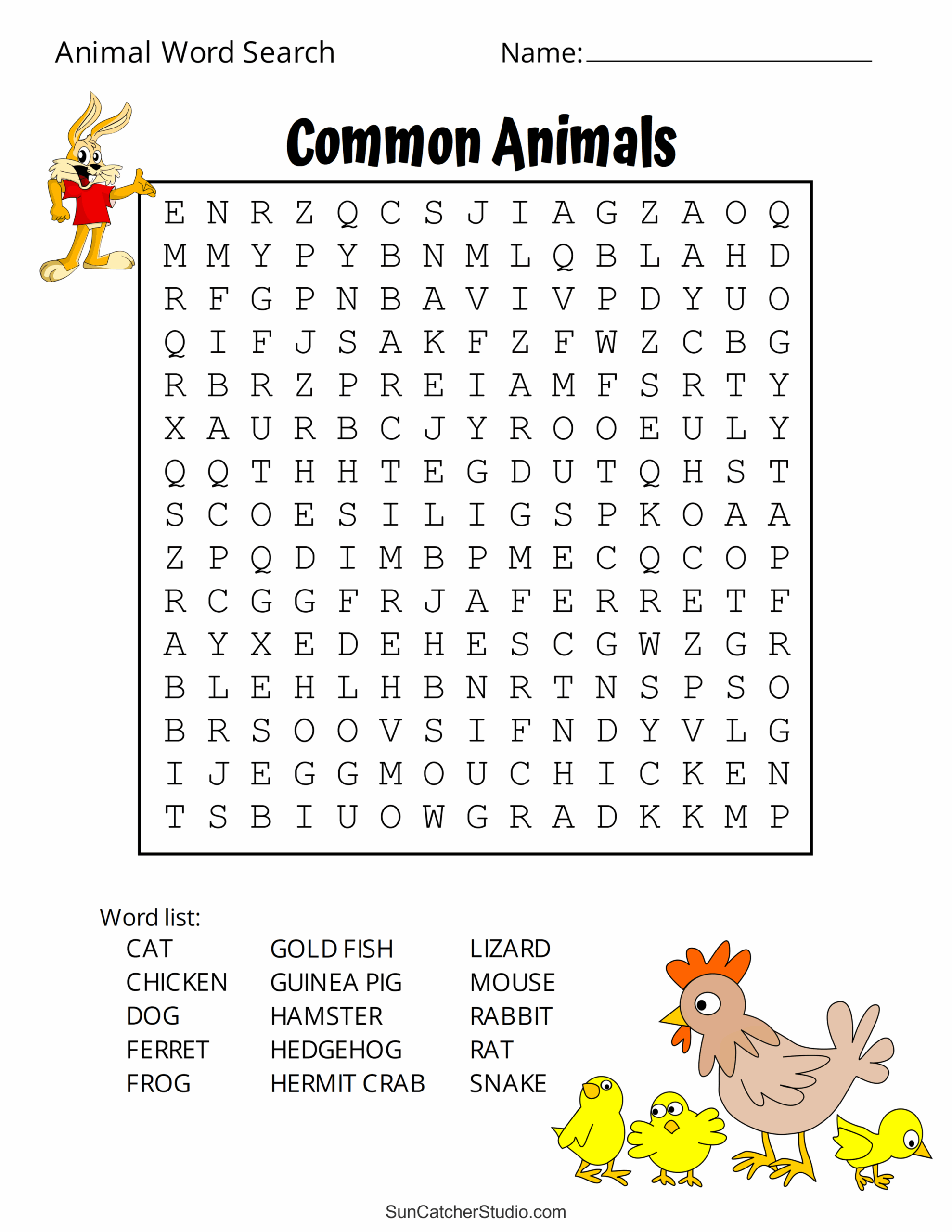 Animal Word Search Free Printable Dog Pet Dinosaur Puzzles Free Printables Monograms Design Tools Patterns U0026 DIY Projects