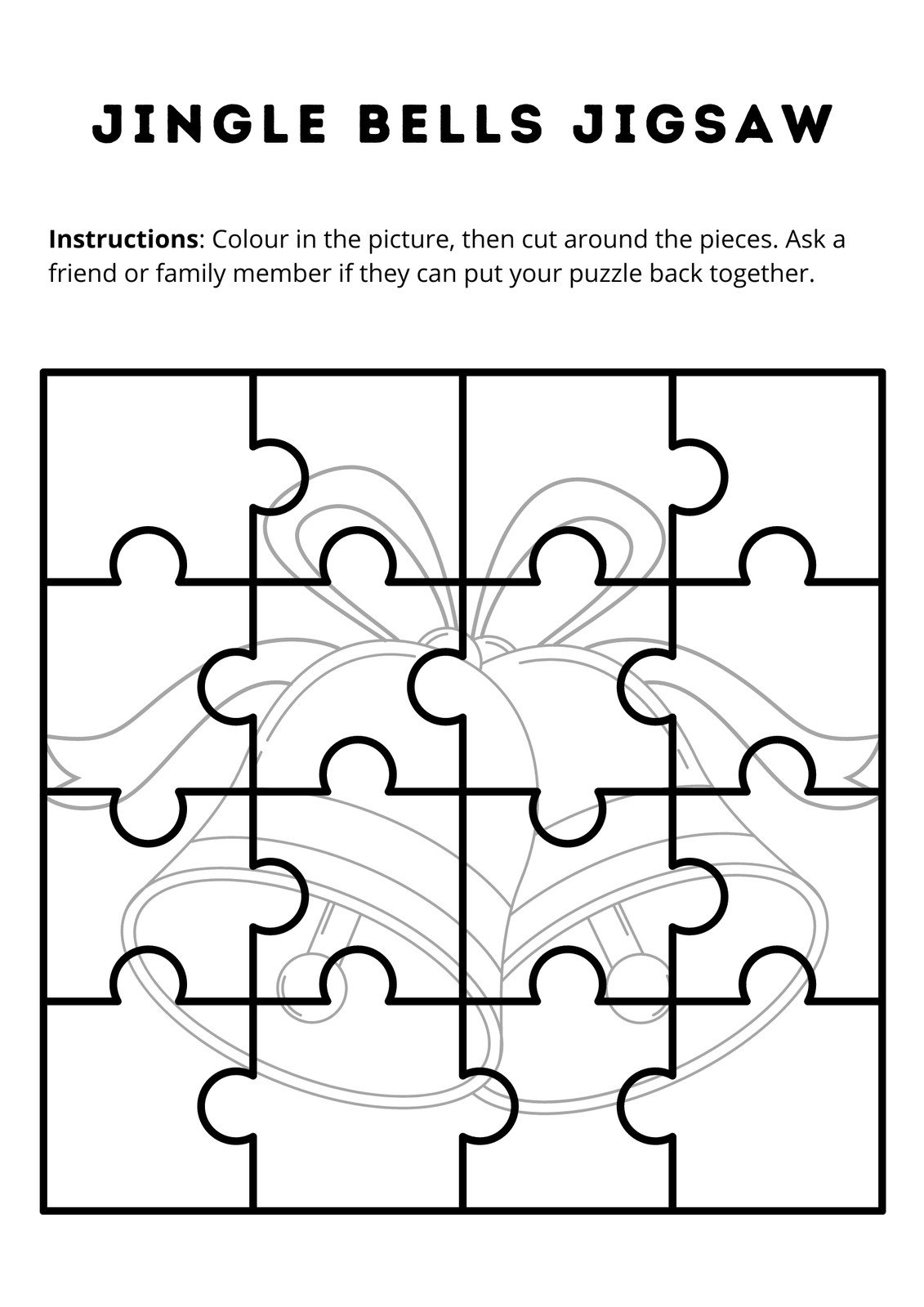 Free Editable Puzzle Templates Canva Worksheets Library