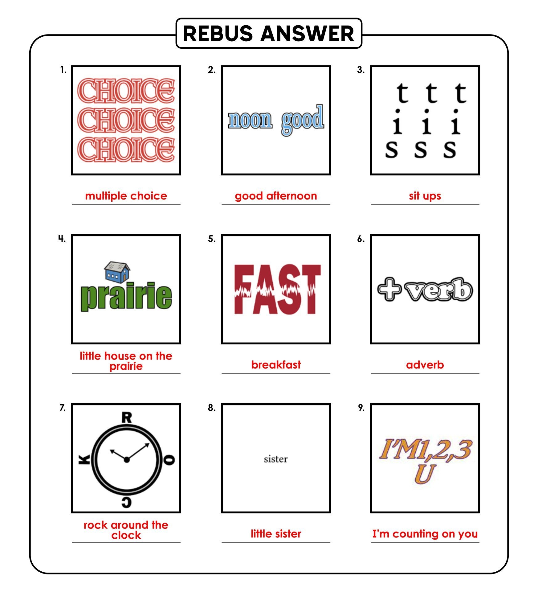 Free Printable Riddles With Answers Worksheets ESL Vault Worksheets Library