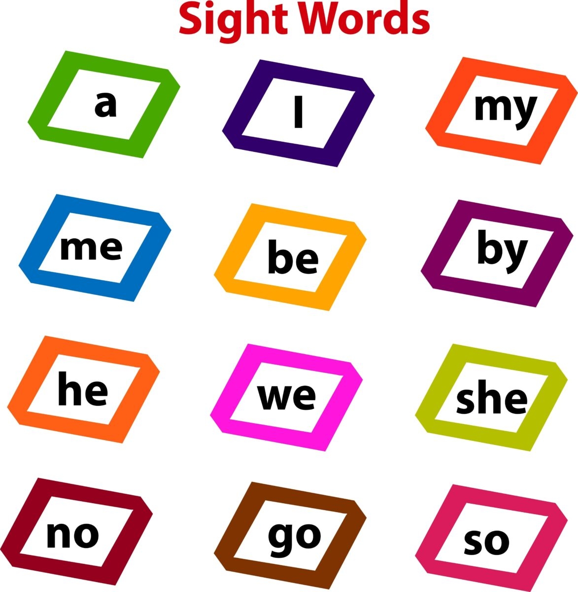 Kindergarten Sight Word Activities ABCmouse