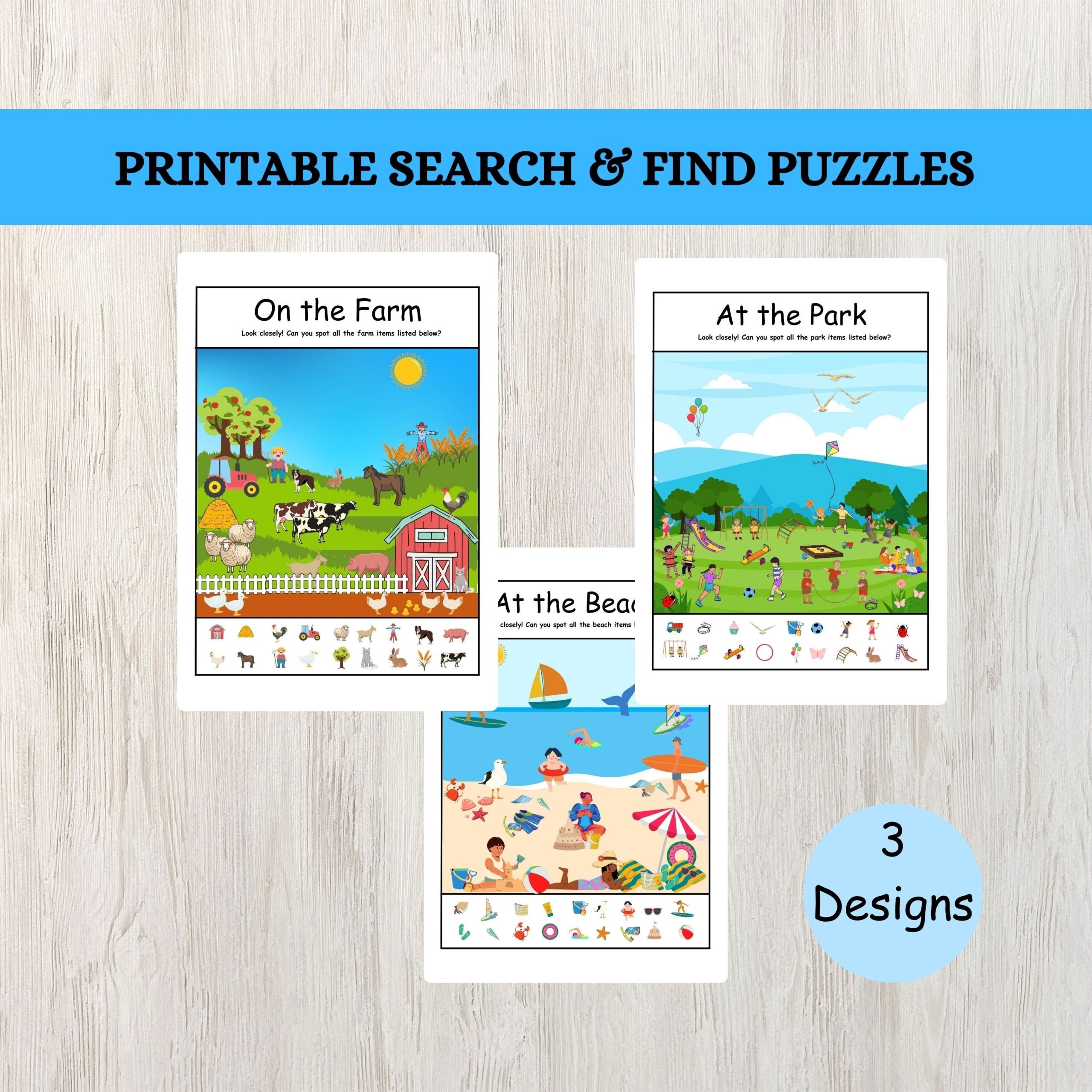 Printable Search And Find Seek And Find Hidden Picture Games For